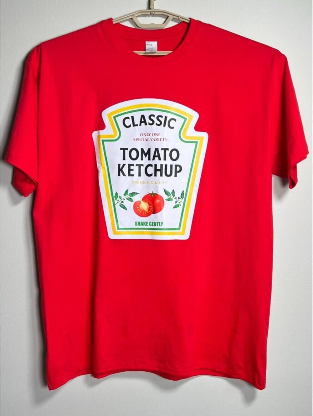 Classic Tomato Ketchup T-Shirt Men's Size 3XL